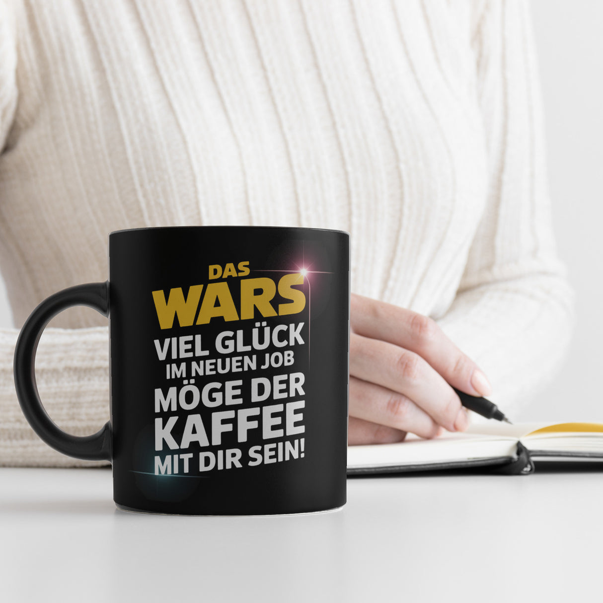 Das Wars Tasse Viel Glück im neuen Job