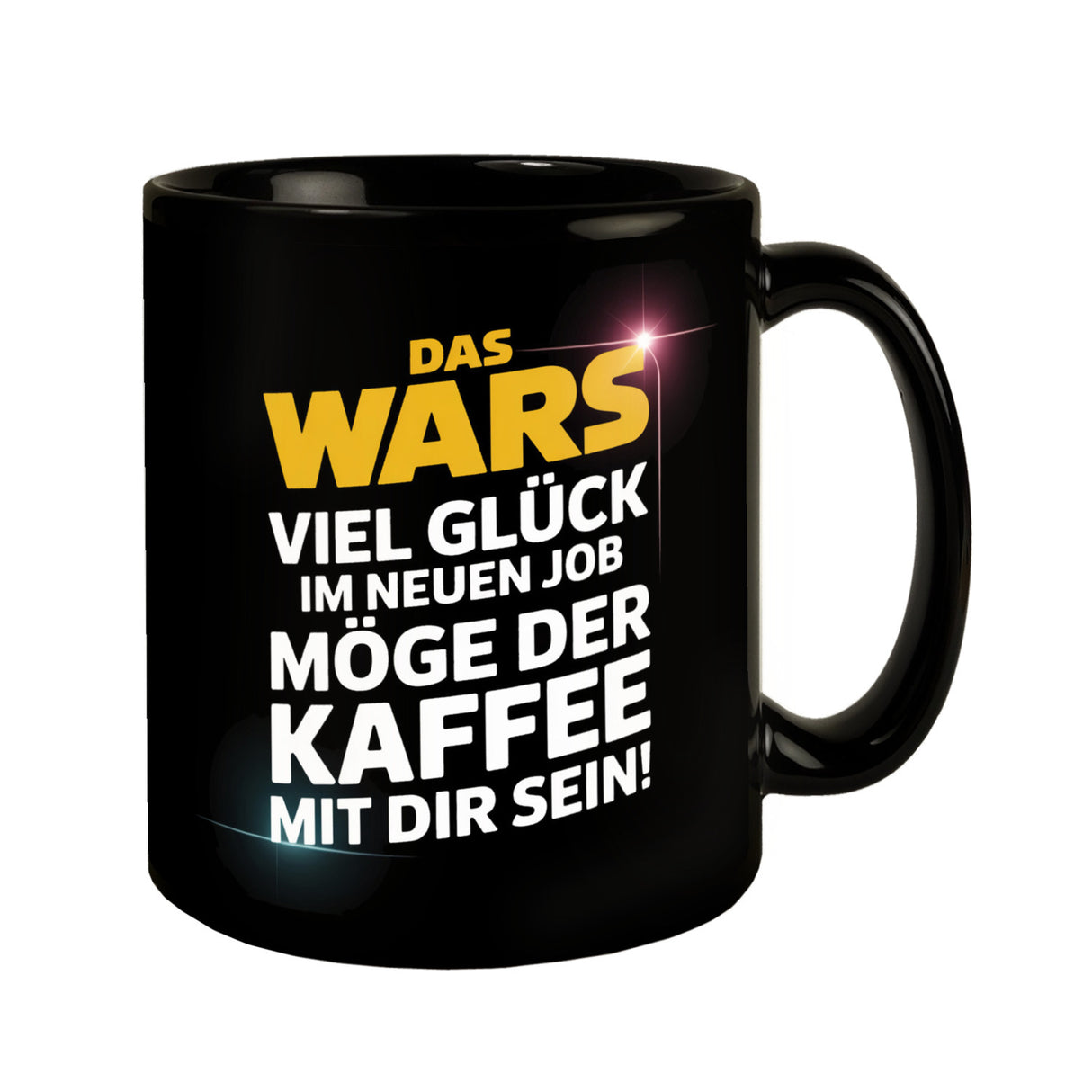 Das Wars Tasse Viel Glück im neuen Job