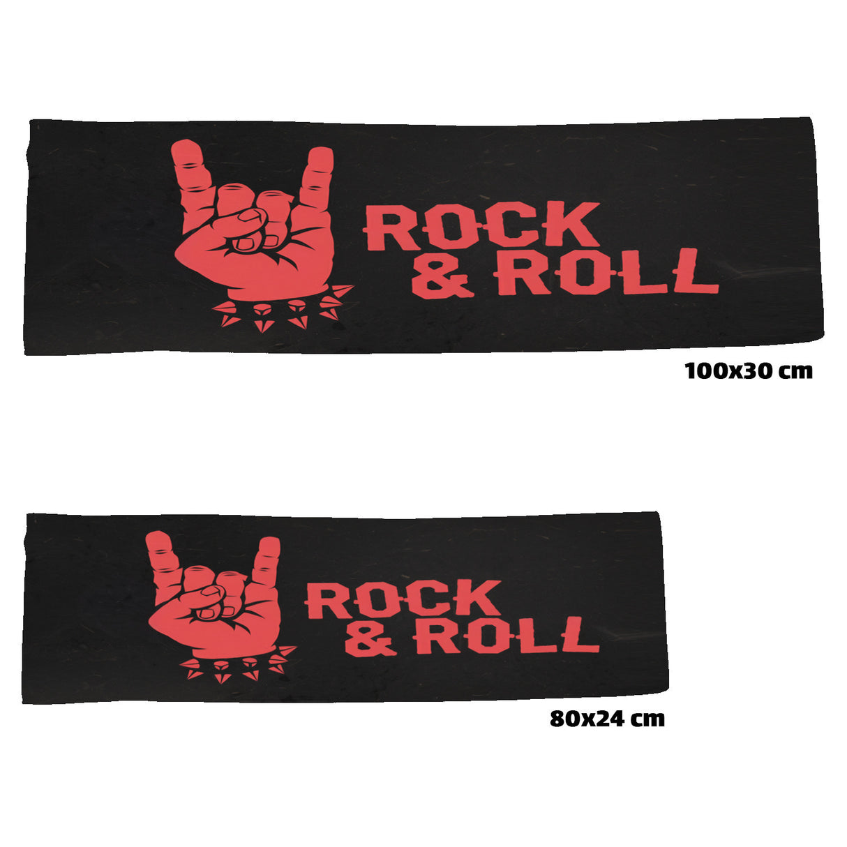Rock and Roll Eishandtuch Teufelshörner