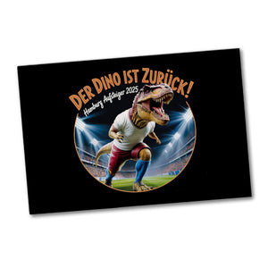 Hamburg Aufsteiger 2025 Souvenir Souvenir Magnet - DER DINO IST ZURÜCK!