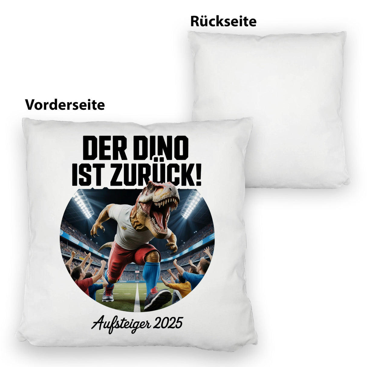 Der Dino ist zurück Hamburg Kissen - Aufsteiger 2025