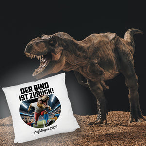 Der Dino ist zurück Hamburg Kissen - Aufsteiger 2025