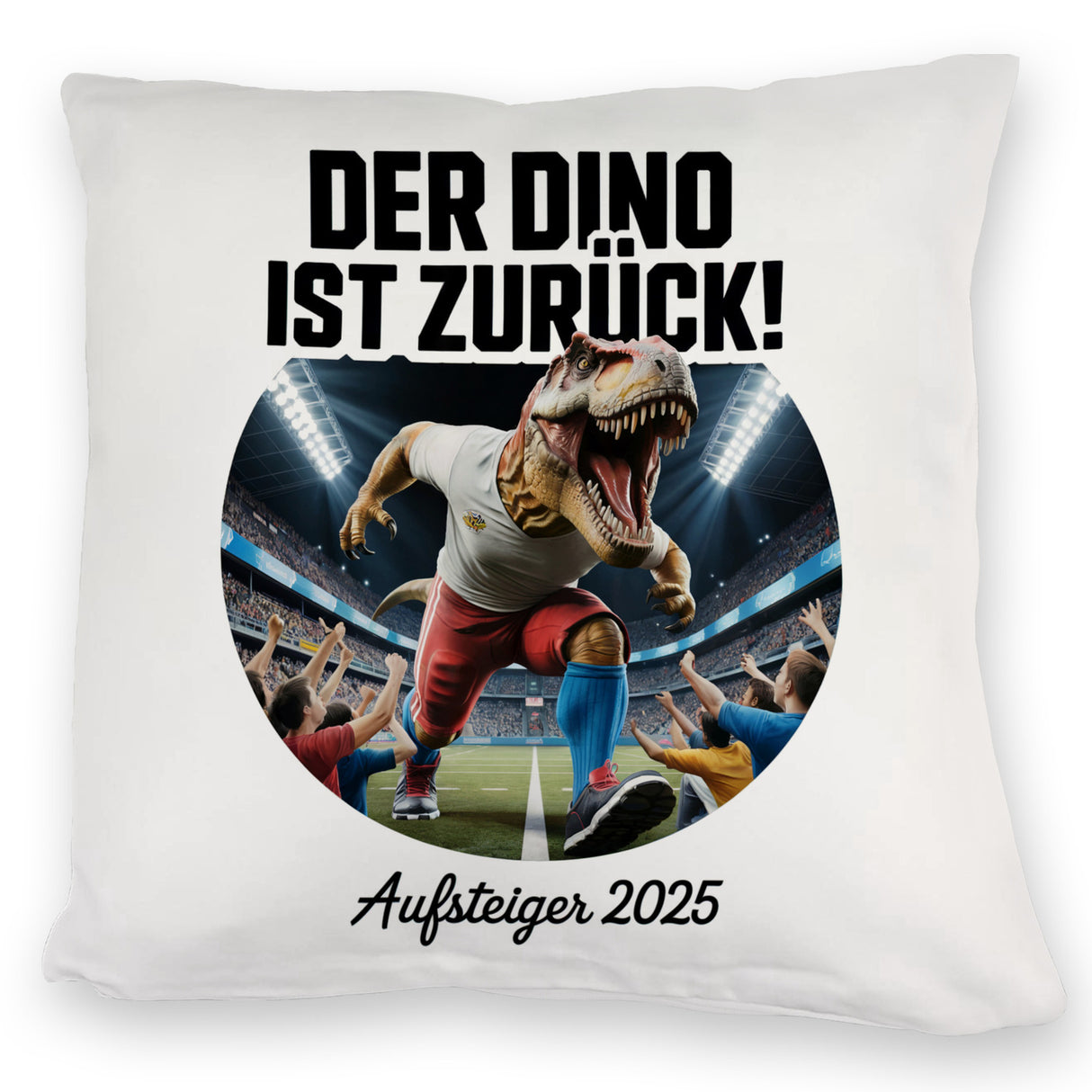 Der Dino ist zurück Hamburg Kissen - Aufsteiger 2025