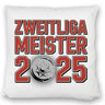 Köln Zweitliga Meister 2025 Kissen mit Meisterschale der 2. Liga Aufsteiger