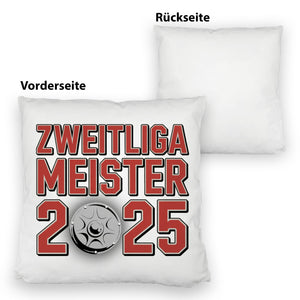 Köln Zweitliga Meister 2025 Kissen mit Meisterschale der 2. Liga Aufsteiger