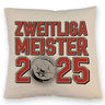 Köln Zweitliga Meister 2025 Kissen mit Meisterschale der 2. Liga Aufsteiger