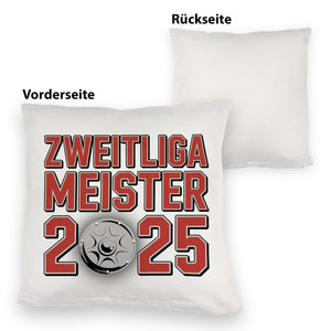 Köln Zweitliga Meister 2025 Kissen mit Meisterschale der 2. Liga Aufsteiger