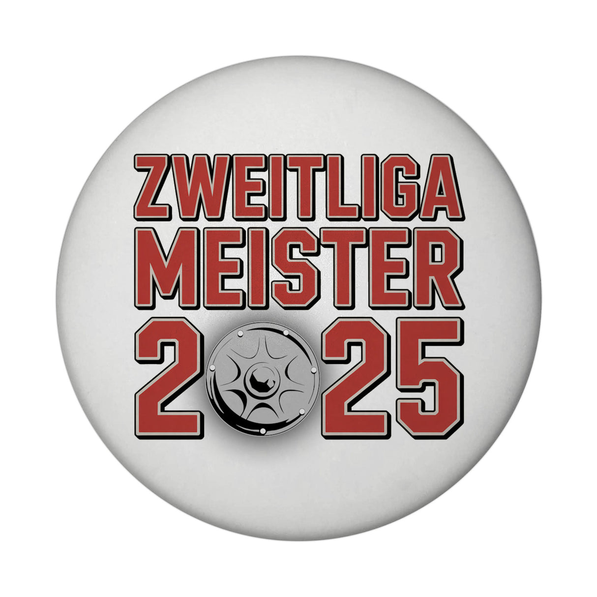 Köln Zweitliga Meister 2025 Magnet mit Meisterschale der 2. Liga Aufsteiger