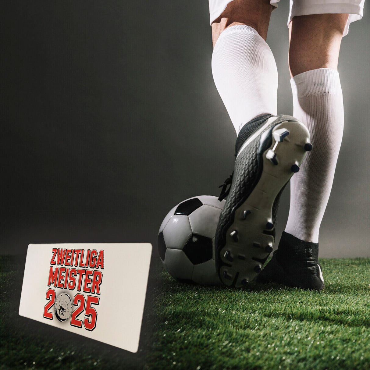 Köln Zweitliga Meister 2025 Schreibtischunterlage 69x31cm XXL Mauspad mit Meisterschale der 2. Liga Aufsteiger