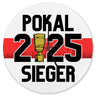 Stuttgart Pokalsieger 2025 Wanduhr