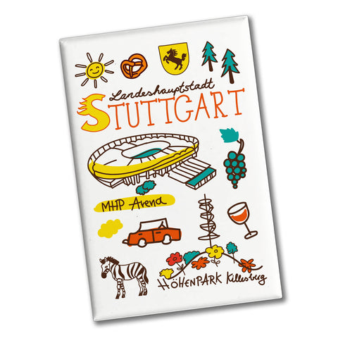 Stuttgart Wimmel Souvenir Souvenir Magnet - Stadion