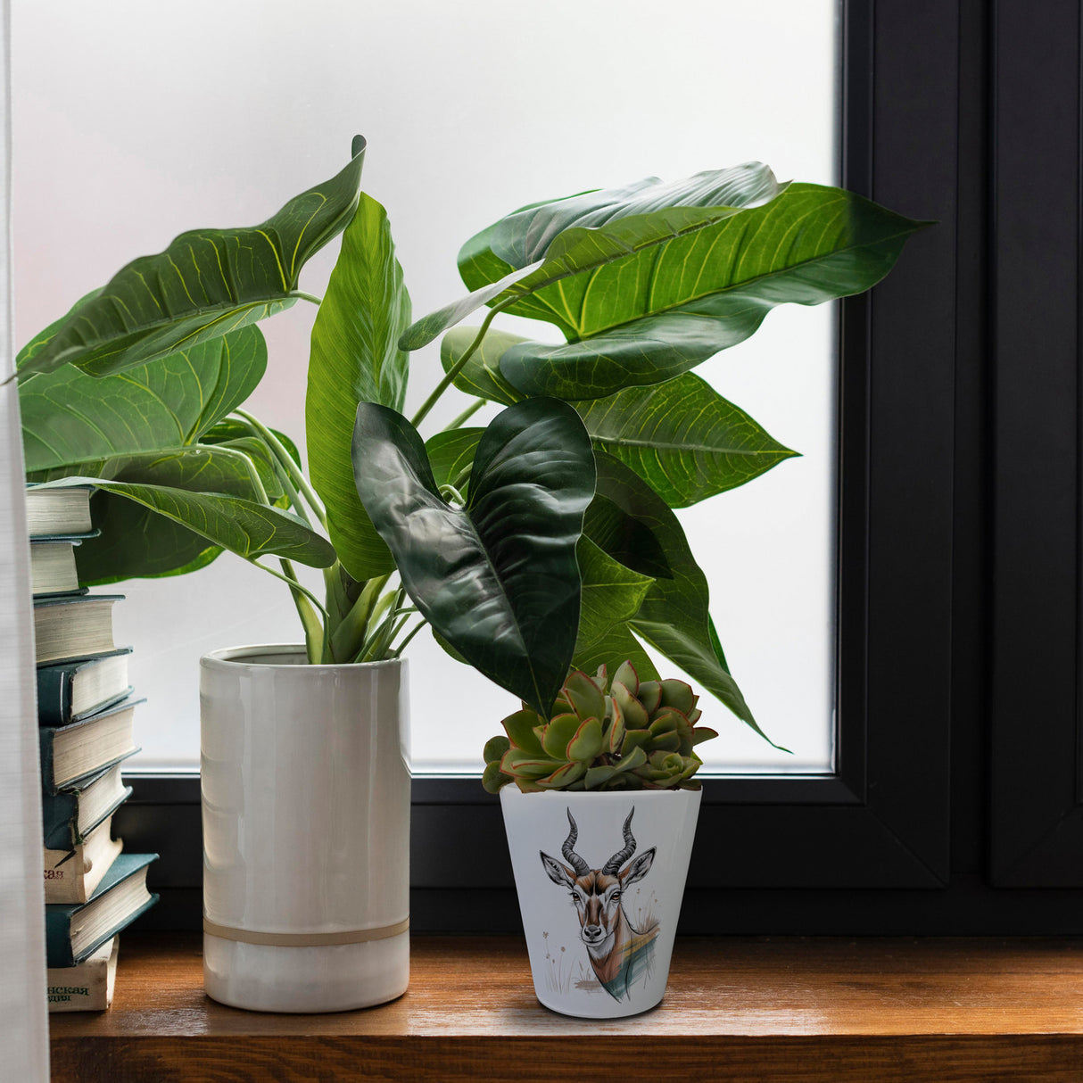 Anmutige Antilope Blumentopf für Wildnis-Fans