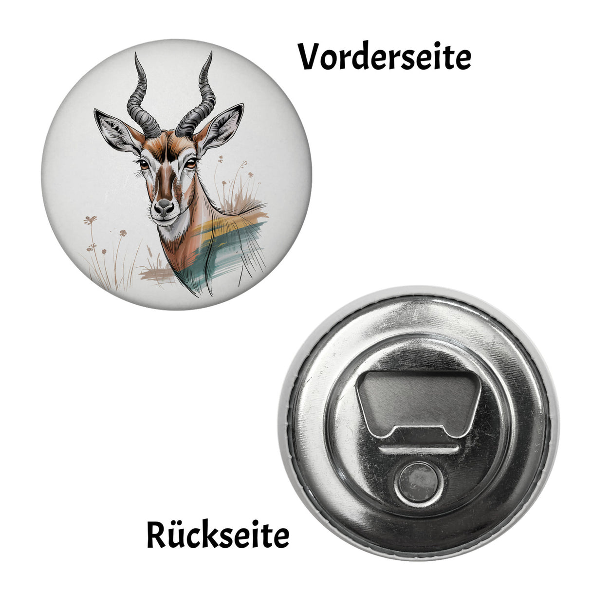 Anmutige Antilope Magnet für Wildnis-Fans