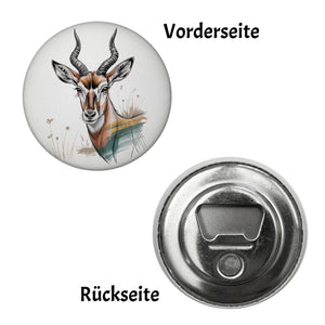 Anmutige Antilope Magnet für Wildnis-Fans
