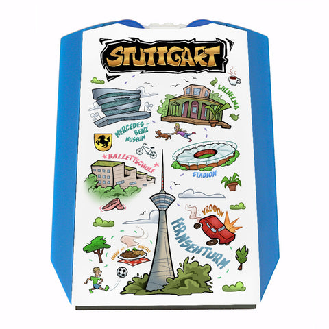 Stuttgart Pop Art Comic Parkscheibe