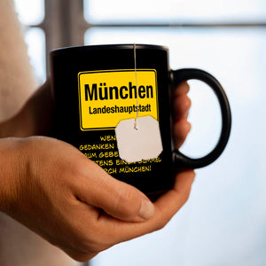 Gedanken bummeln durch München Tasse