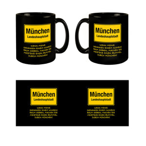 Gedanken bummeln durch München Tasse