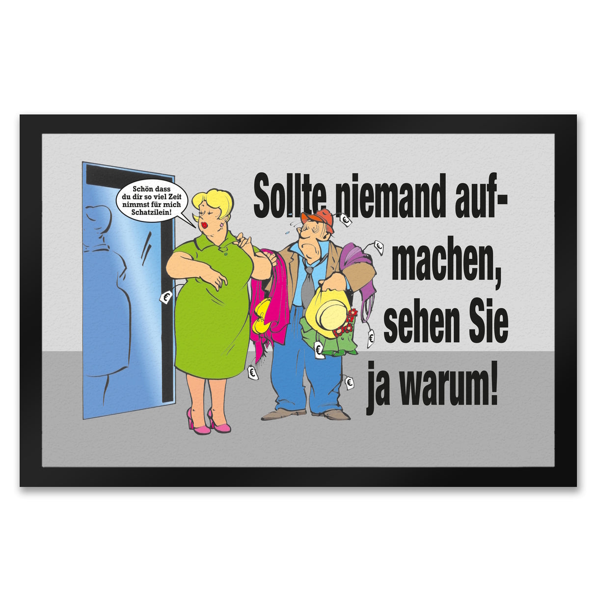 Nimm dir Zeit, Schatzilein! Fußmatte in 35x50 cm
