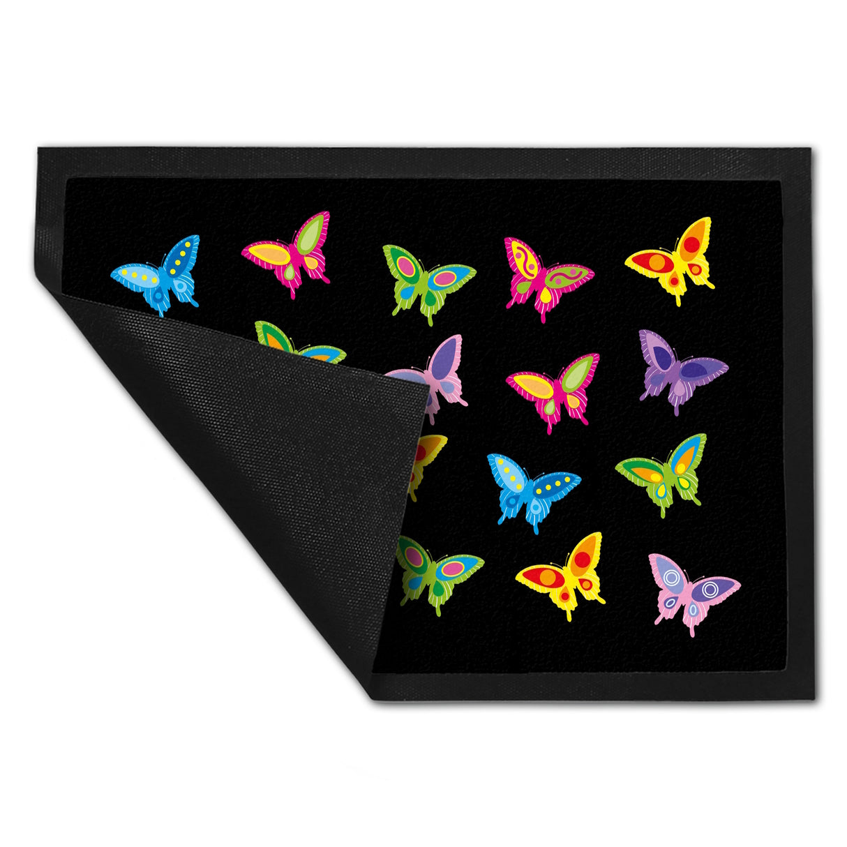 Schmetterling Fußmatte in 35x50 cm