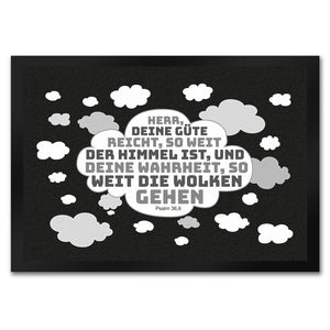 Psalm 36,6 Fußmatte in 35x50 cm
