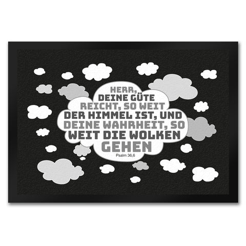 Psalm 36,6 Fußmatte in 35x50 cm