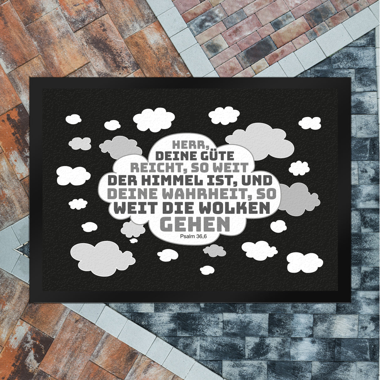 Psalm 36,6 Fußmatte in 35x50 cm