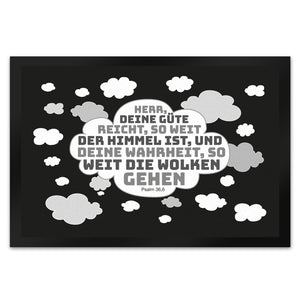 Psalm 36,6 Fußmatte in 35x50 cm