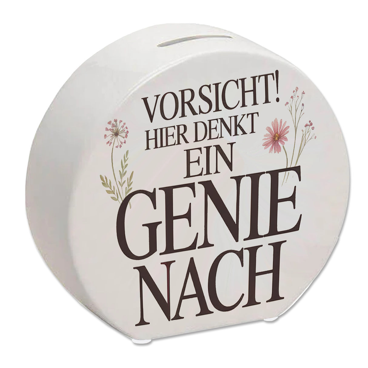 Vorsicht Genie am Werk Spardose