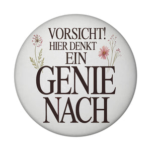 Vorsicht Genie am Werk Magnet
