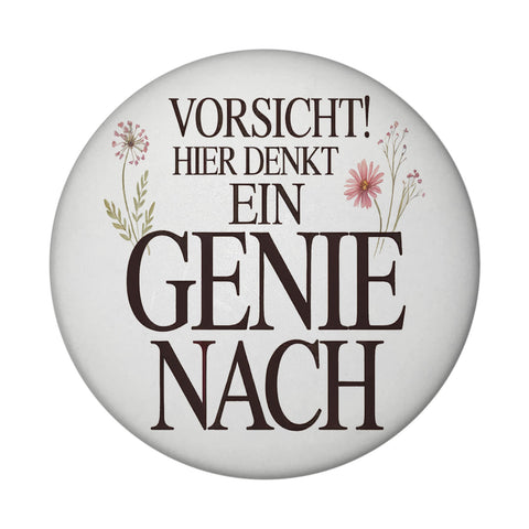 Vorsicht Genie am Werk Magnet