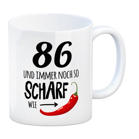 86 und immer noch so scharf wie Chili