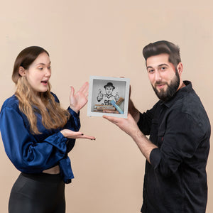 Mann mit Daumen hoch Des basst scho Spardose