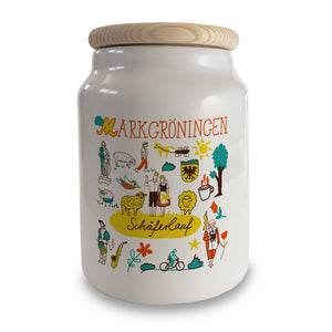 Markgröningen Wimmelbild Keksdose