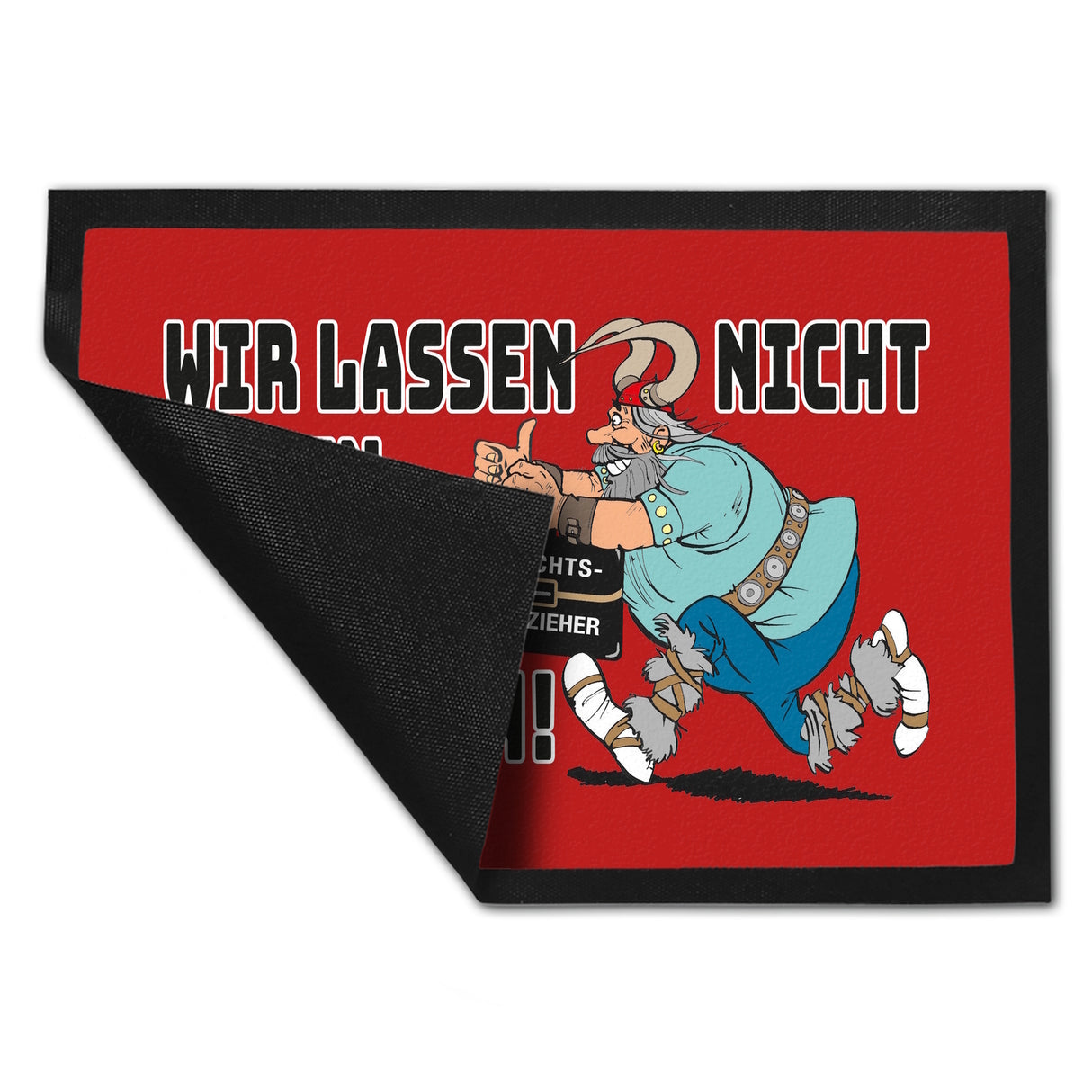 Gerichtsvollzieher nicht willkommen hier Fußmatte in 35x50 cm