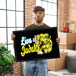 Lion of Judah Fußmatte in 35x50 cm