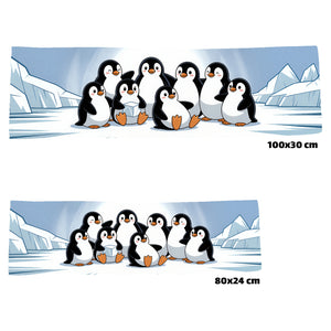 Pinguin Freunde Eishandtuch