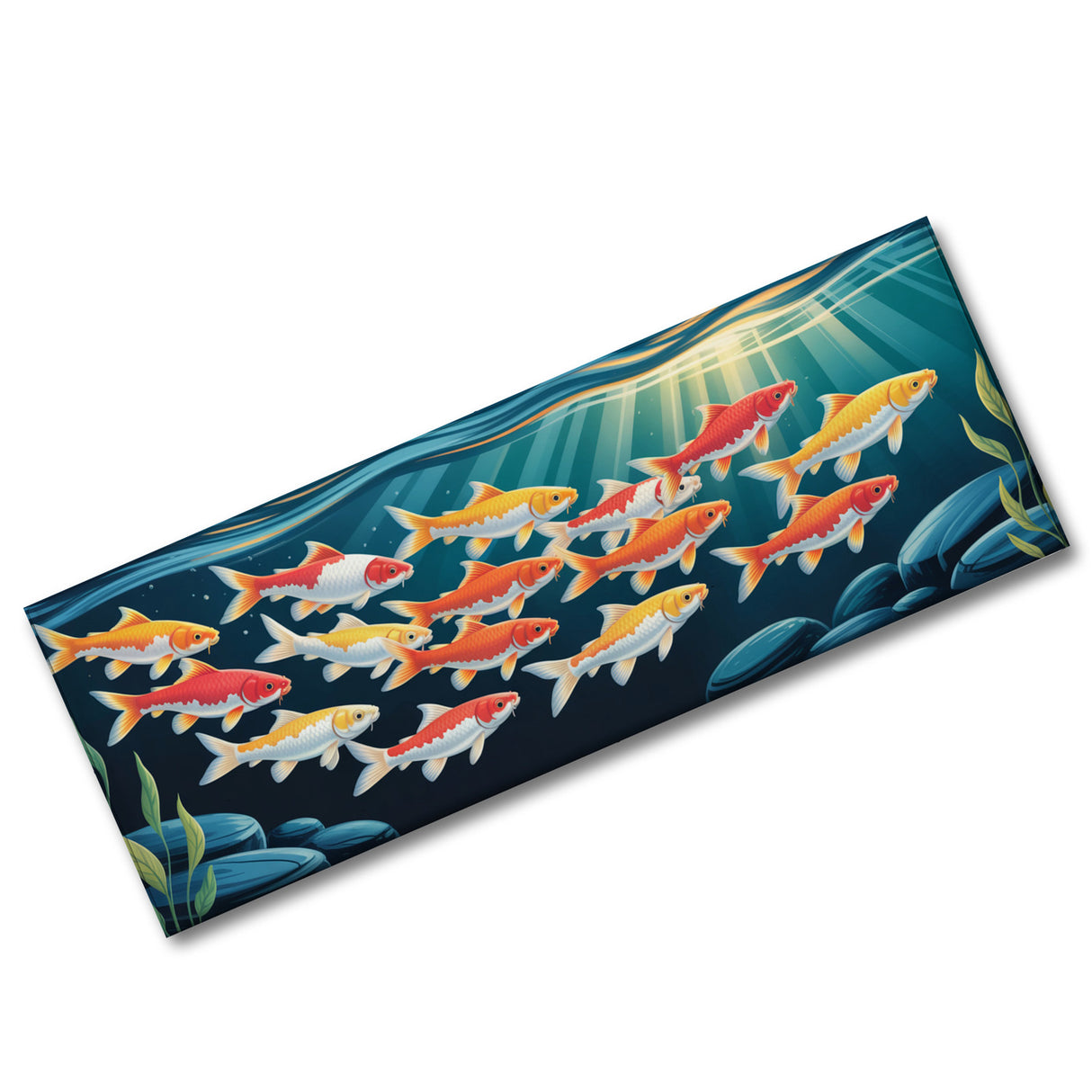 Fische Unterwasser Panorama Magnet für Naturfreunde