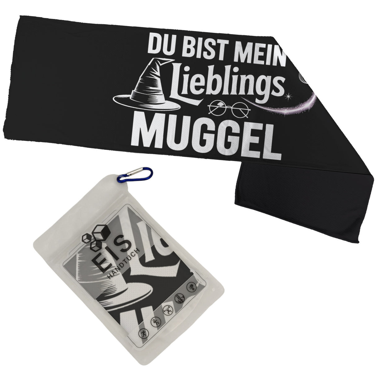 DU BIST MEIN LIEBLINGS MUGGEL Eishandtuch