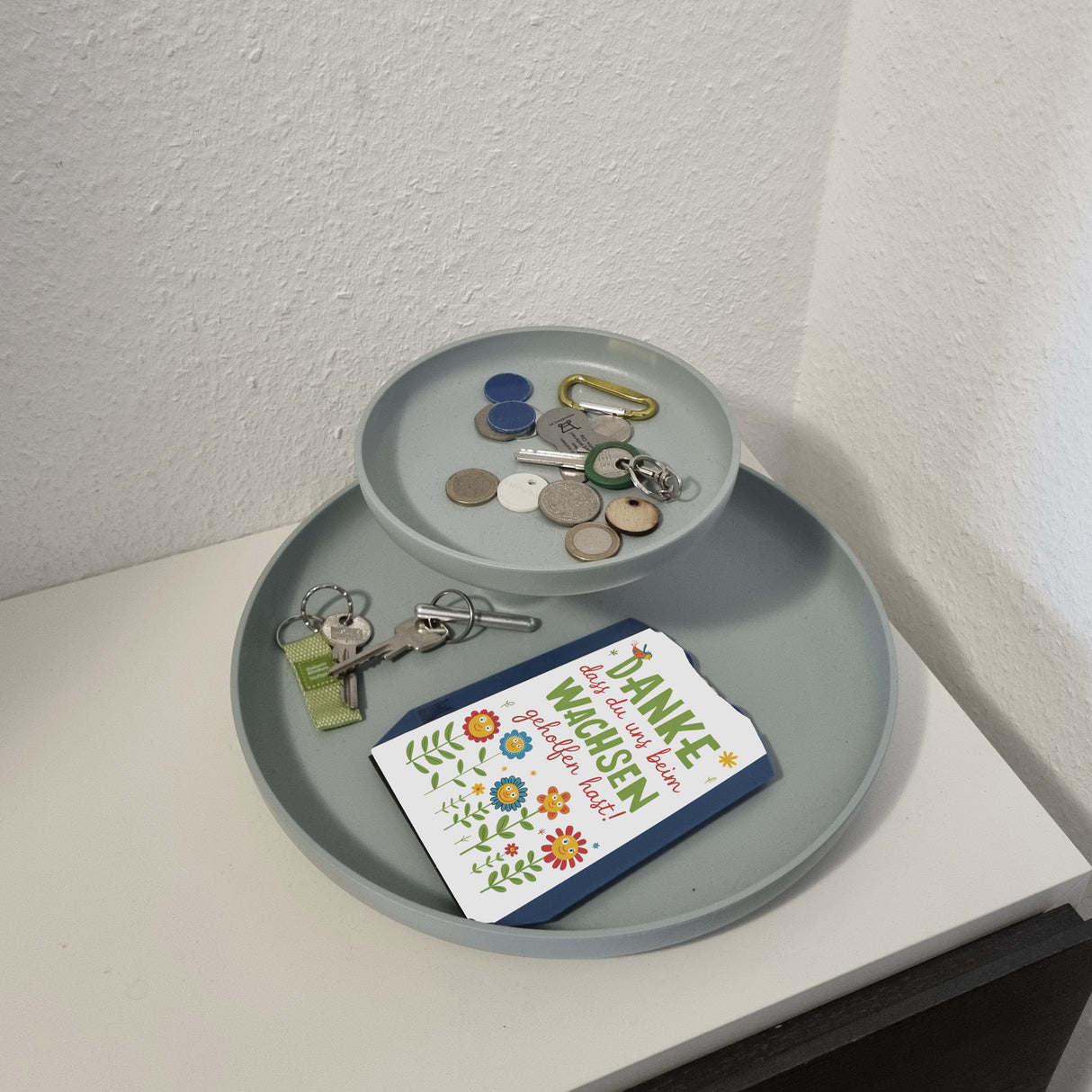Danke dass du uns beim Wachsen geholfen hast! Parkscheibe für Erzieher und Lehrer