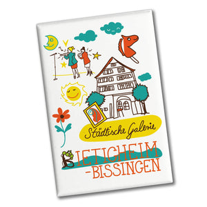 Bietigheim-Bissingen Wimmelbild Souvenir Souvenir Magnet - Galerie