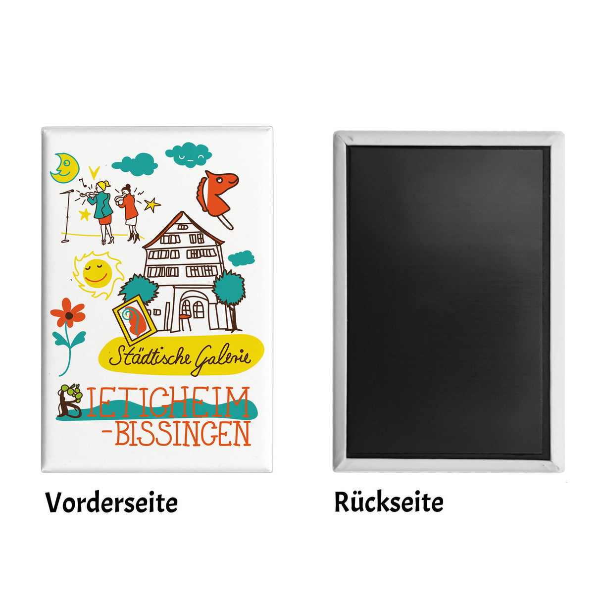 Bietigheim-Bissingen Wimmelbild Souvenir Souvenir Magnet - Galerie