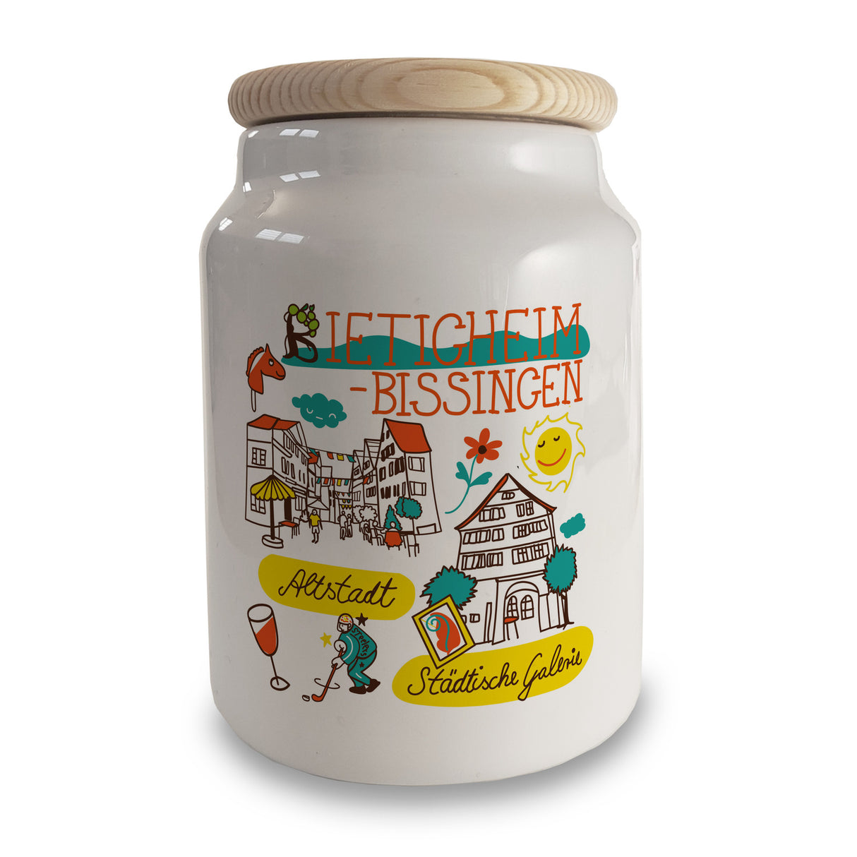 Bietigheim-Bissingen Wimmelbild Keksdose