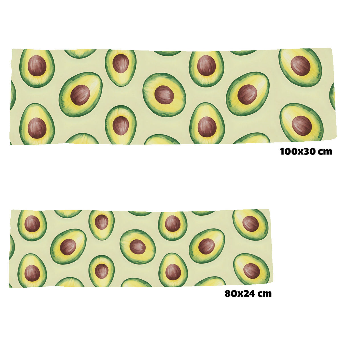 Avocado Eishandtuch für Superfood-Liebhaber