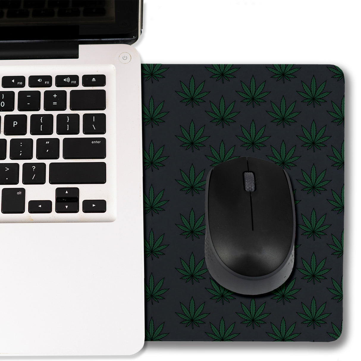 Cannabisblätter Schreibtischunterlage 69x31cm XXL Mauspad