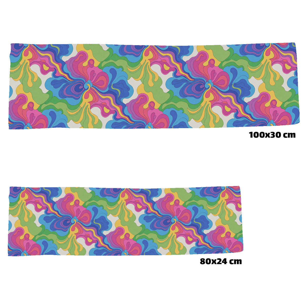 Batik Eishandtuch für Kunstliebhaber