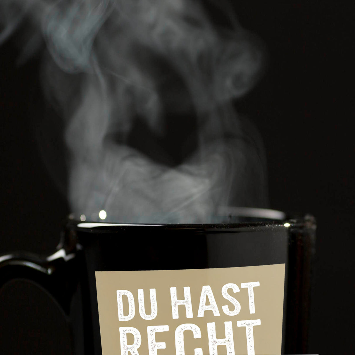 Du hast Recht Schatz Sprechblase Tasse