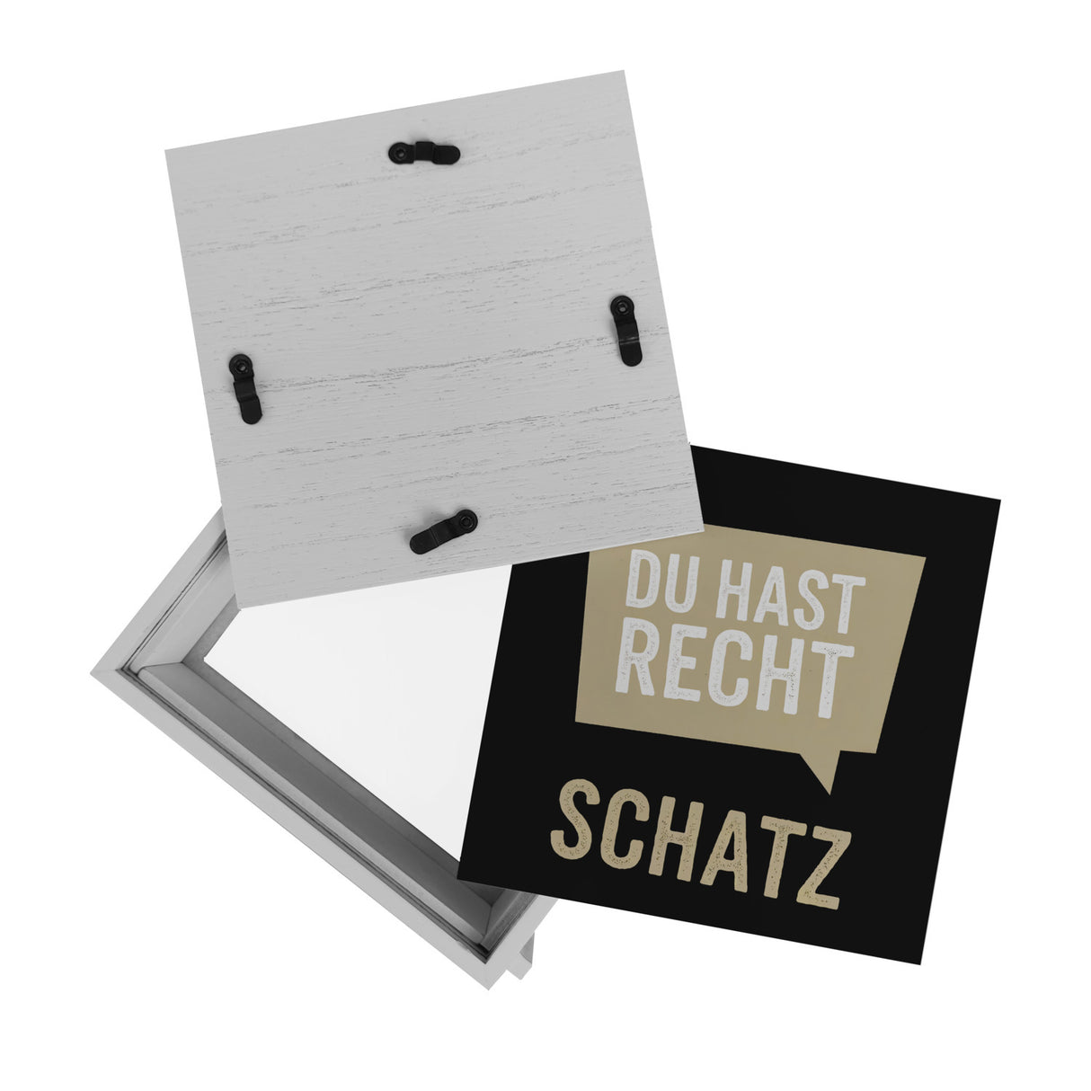Du hast Recht Schatz Sprechblase Spardose