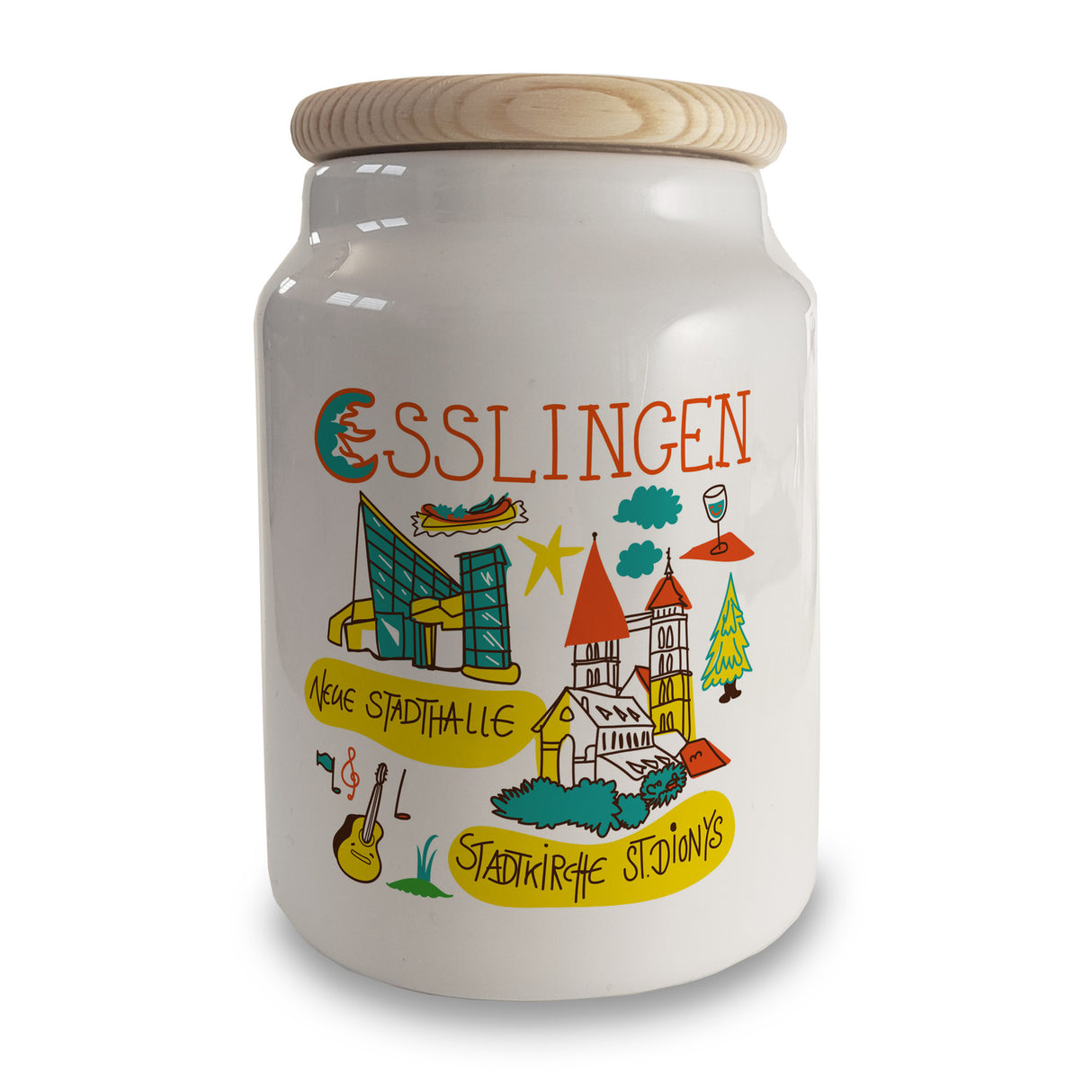 Esslingen Wimmelbild Keksdose