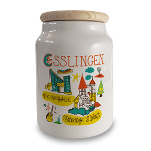 Esslingen Wimmelbild Keksdose