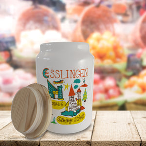 Esslingen Wimmelbild Keksdose